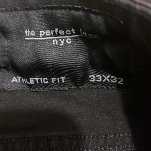 THE PERFECT JEANS NYC ATHLETIC FIT STEELE-DKCHARCL - 33 X 32 - Picture 6 of 6